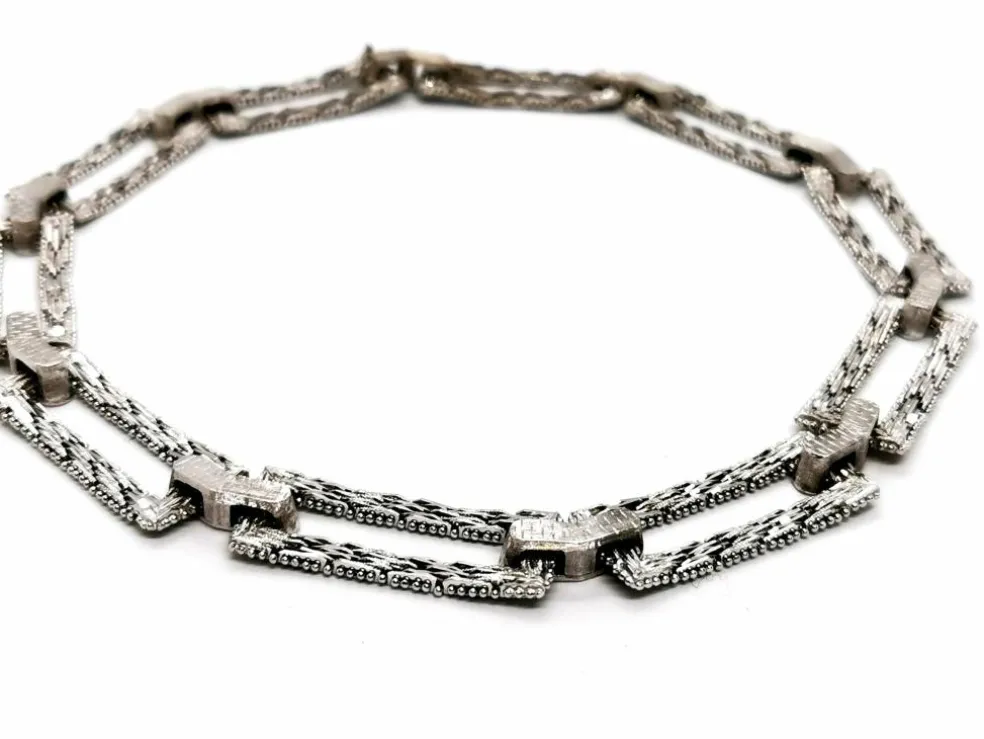 Collier Art déco Or blanc