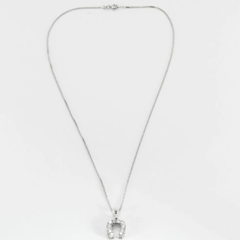 Collier Art Déco Platine et Diamant