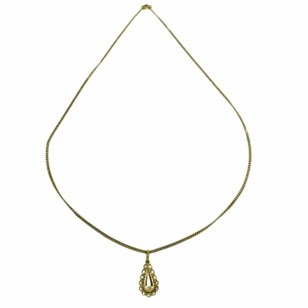 Collier Art Nouveau Or