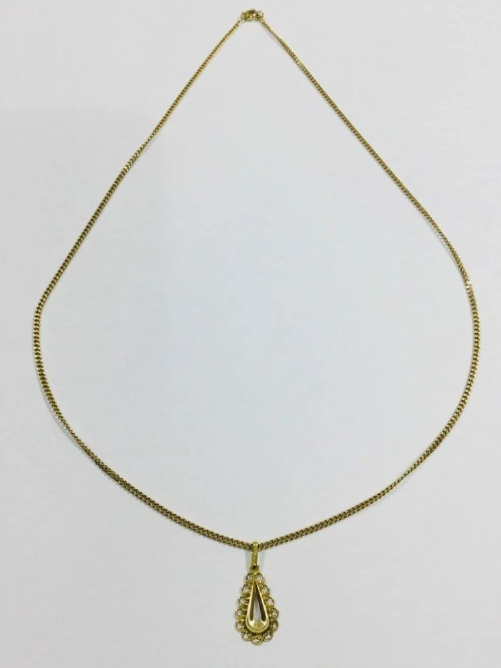 Collier Art Nouveau Or