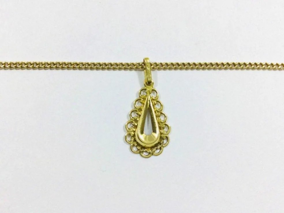 Collier Art Nouveau Or