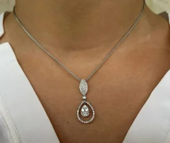 COLLIER "AURORA" OR & DIAMANTS