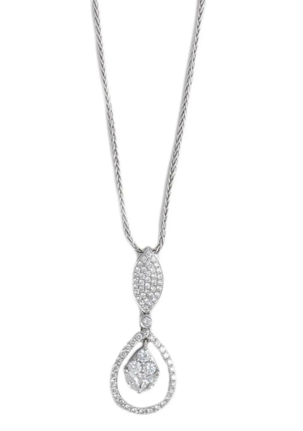 COLLIER "AURORA" OR & DIAMANTS
