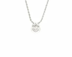 Collier avec diamants totalisant 0,47 ct