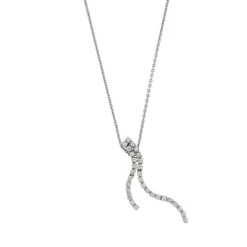 Collier avec pendentif et diamants
