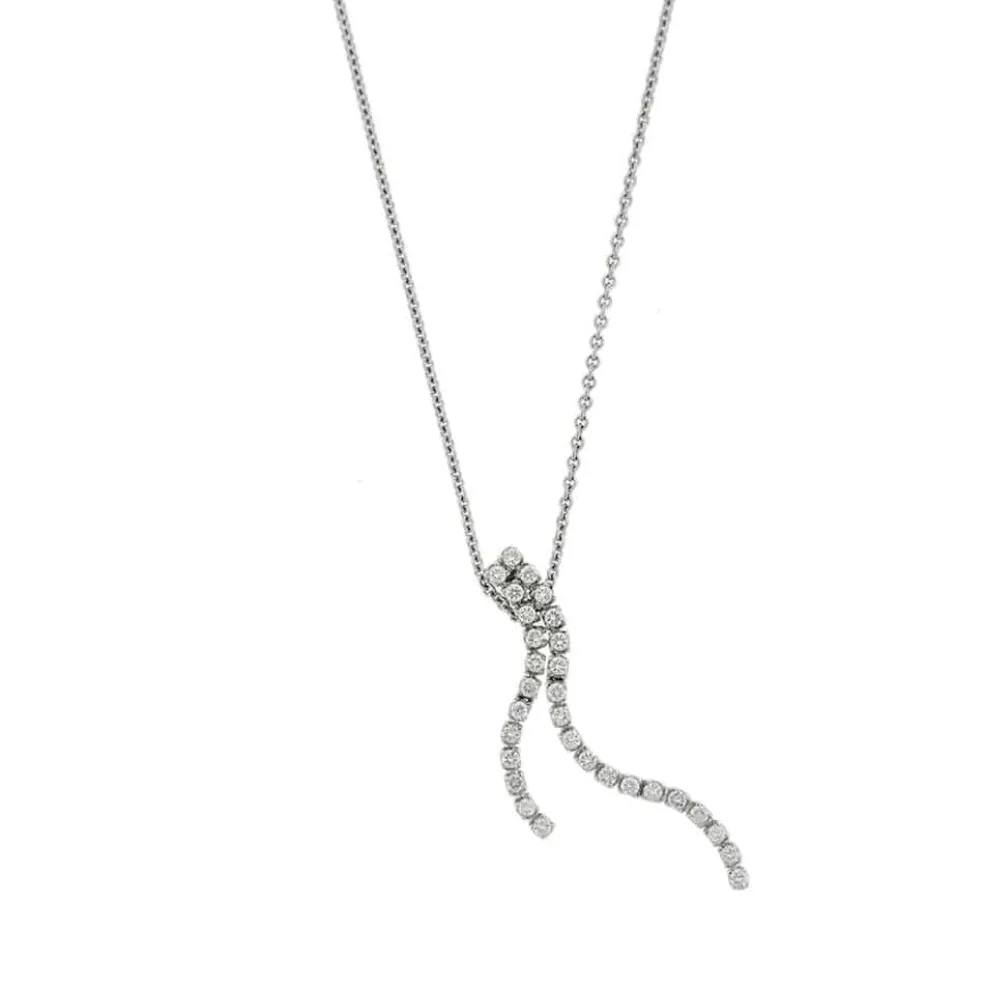 Collier avec pendentif et diamants