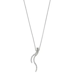 Collier avec pendentif et diamants