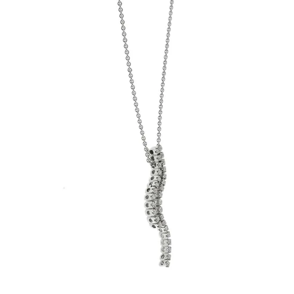Collier avec pendentif et diamants