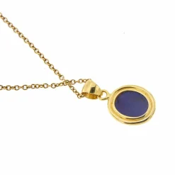 Collier avec pendentif lapis-lazuli