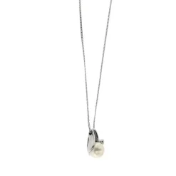Collier avec perle et diamant