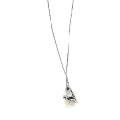 Collier avec perle et diamant