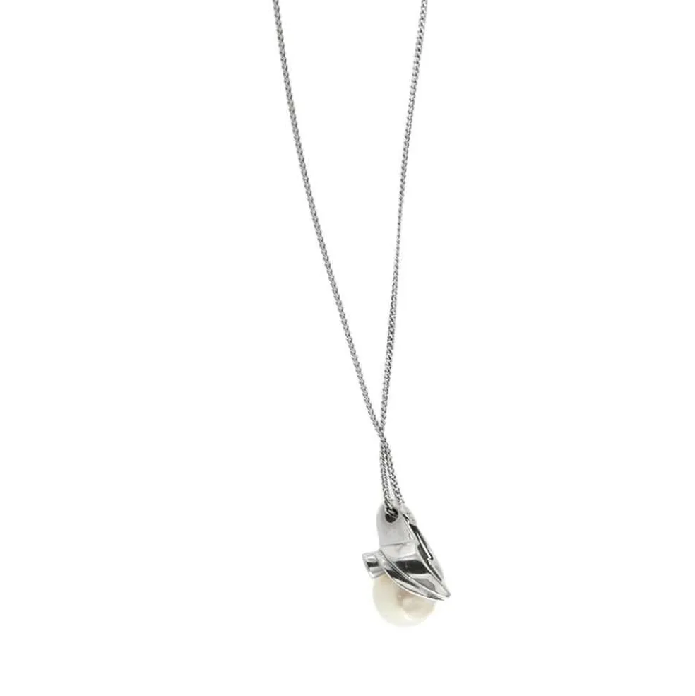 Collier avec perle et diamant