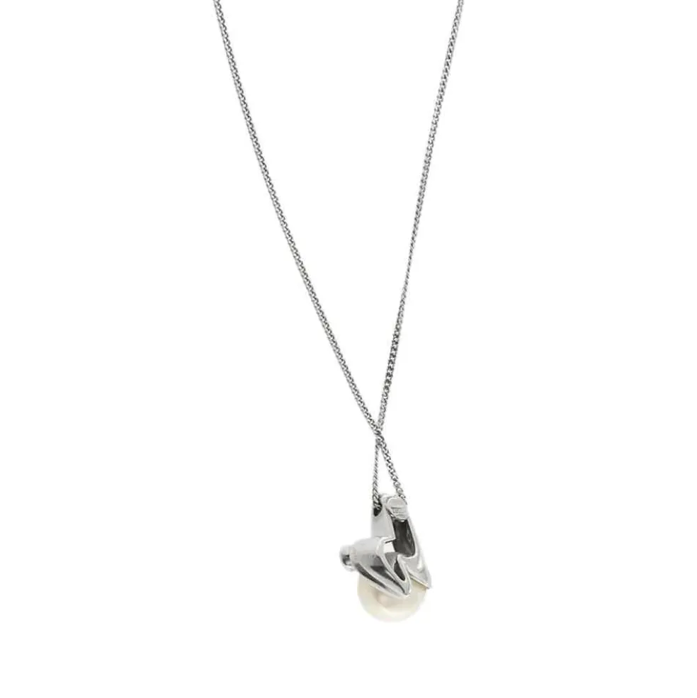 Collier avec perle et diamant