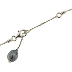 Collier avec perles et quartz citrine