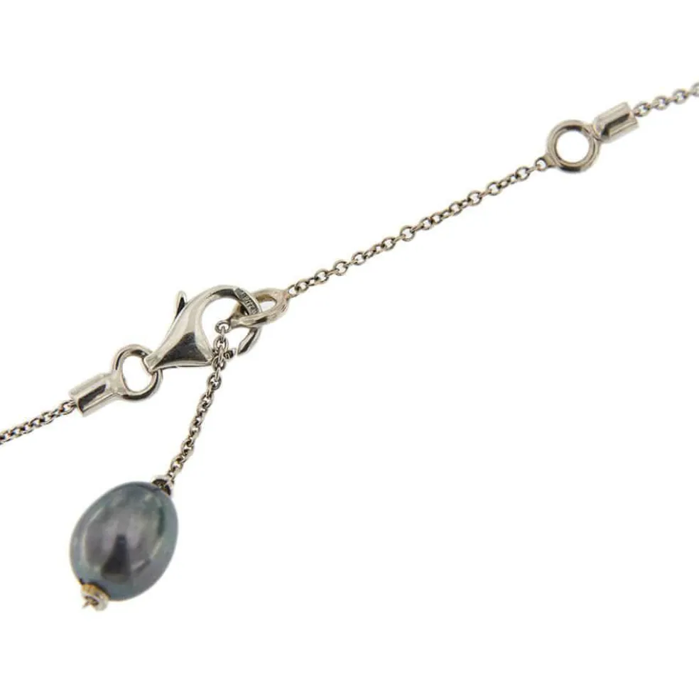Collier avec perles et quartz citrine