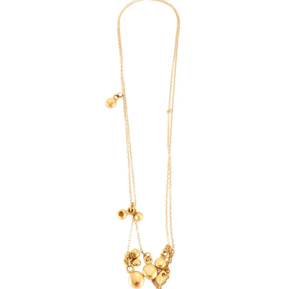 Collier Bayadère en or signé Laurence Oppermann
