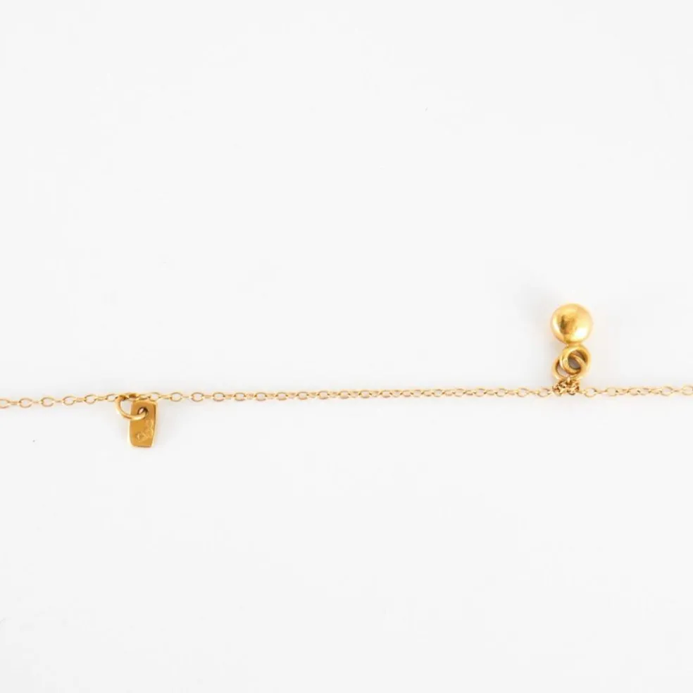 Collier Bayadère en or signé Laurence Oppermann