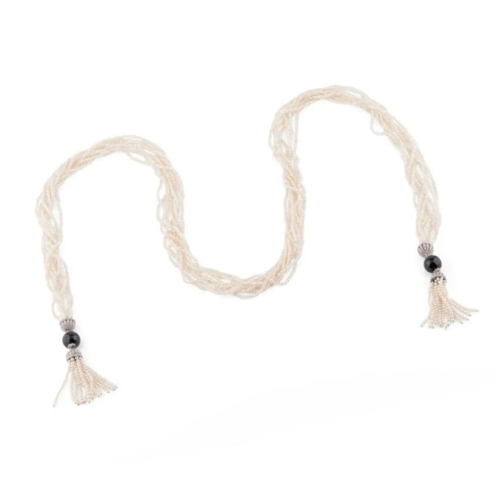 Collier Bayadère en perles fines