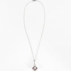 Collier belle époque or blanc diamants