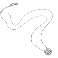 Collier BLANCHE en Or Blanc et Diamants