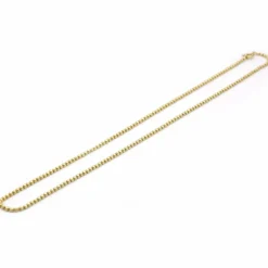 Collier boule or jaune