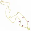 Collier CAMPANILLA en Or et Rubis