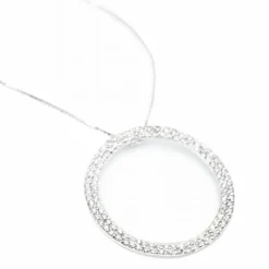 Collier Cercle De Vie en Or et Diamants