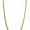 Collier chaine maille royale en Or jaune