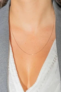 Collier Chaine Or rose