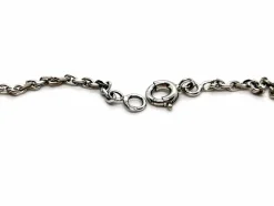 Collier Chaîne + pendentif Or blanc Diamant