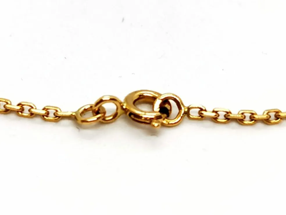Collier Chaîne + pendentif Or jaune Opale