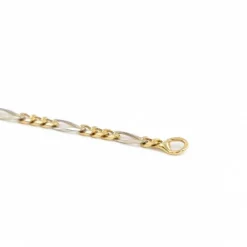Collier Chaîne Or jaune, Or blanc