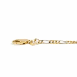 Collier Chaîne Or jaune, Or blanc