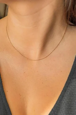 Collier Chaîne Or rose