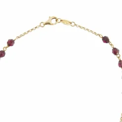 Collier chapelet avec grenats
