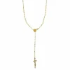 Collier chapelet en or jaune