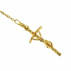 Collier chapelet en or jaune