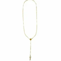 Collier chapelet en or jaune