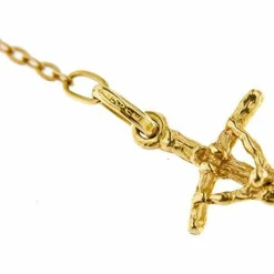 Collier chapelet en or jaune