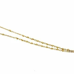Collier chapelet en or jaune