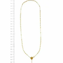 Collier chapelet en or jaune