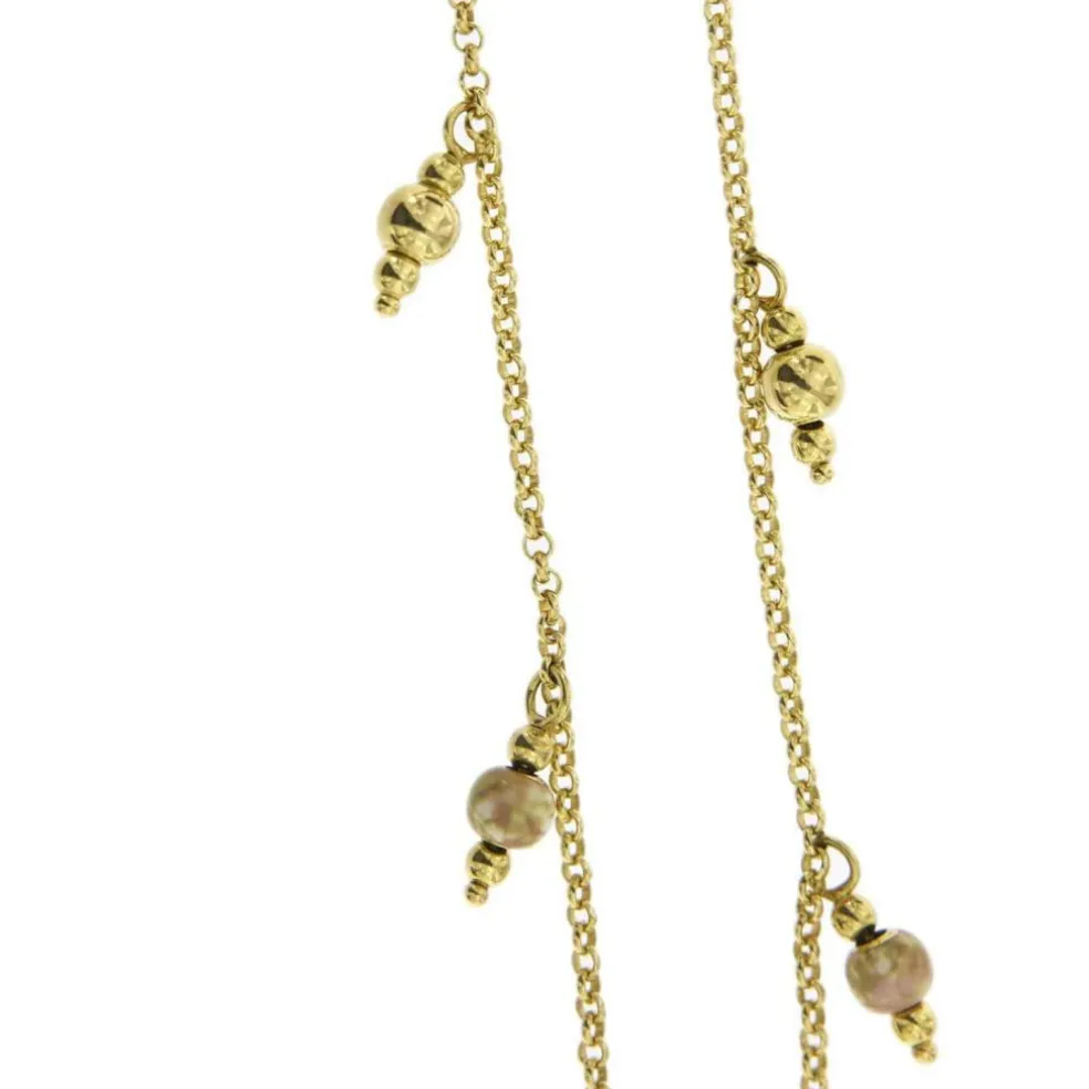 Collier charms émaillés