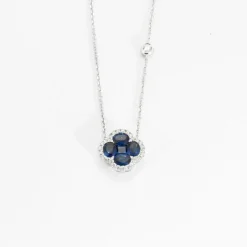Collier Cléopâtre Saphir