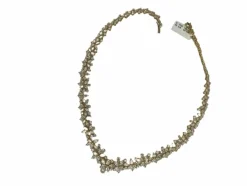 Collier cocktail en or jaune et diamants haut de gamme