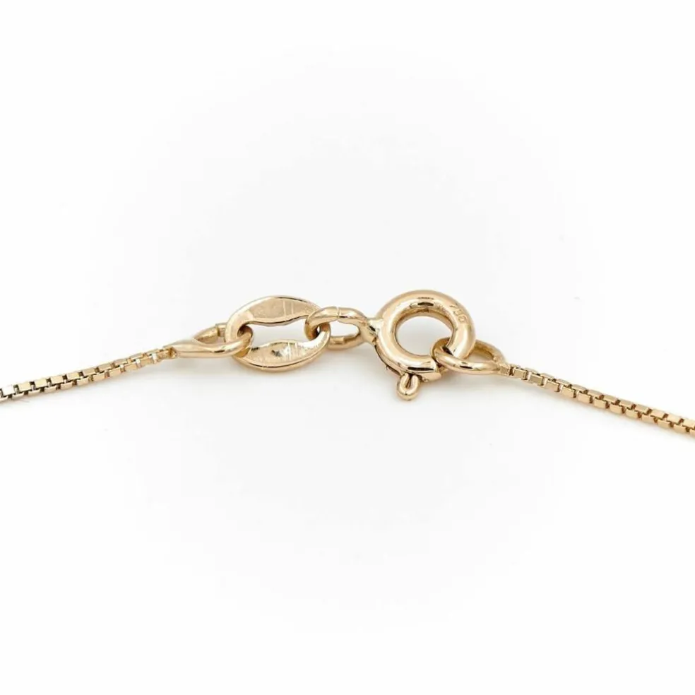 Collier Coeur Or jaune