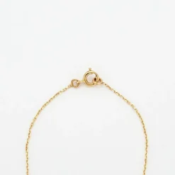 Collier coeur or jaune 18 carats