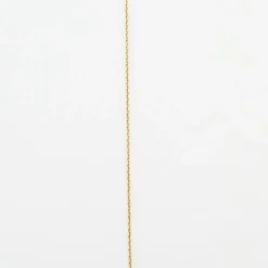 Collier coeur or jaune 18 carats