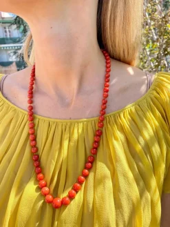 Collier Corail naturel