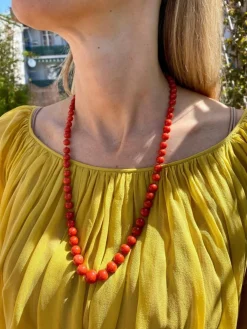 Collier Corail naturel