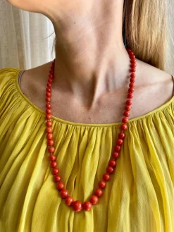 Collier Corail naturel